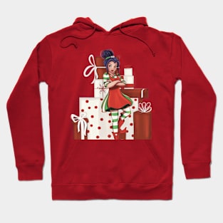 Moody Christmas Elf Hoodie